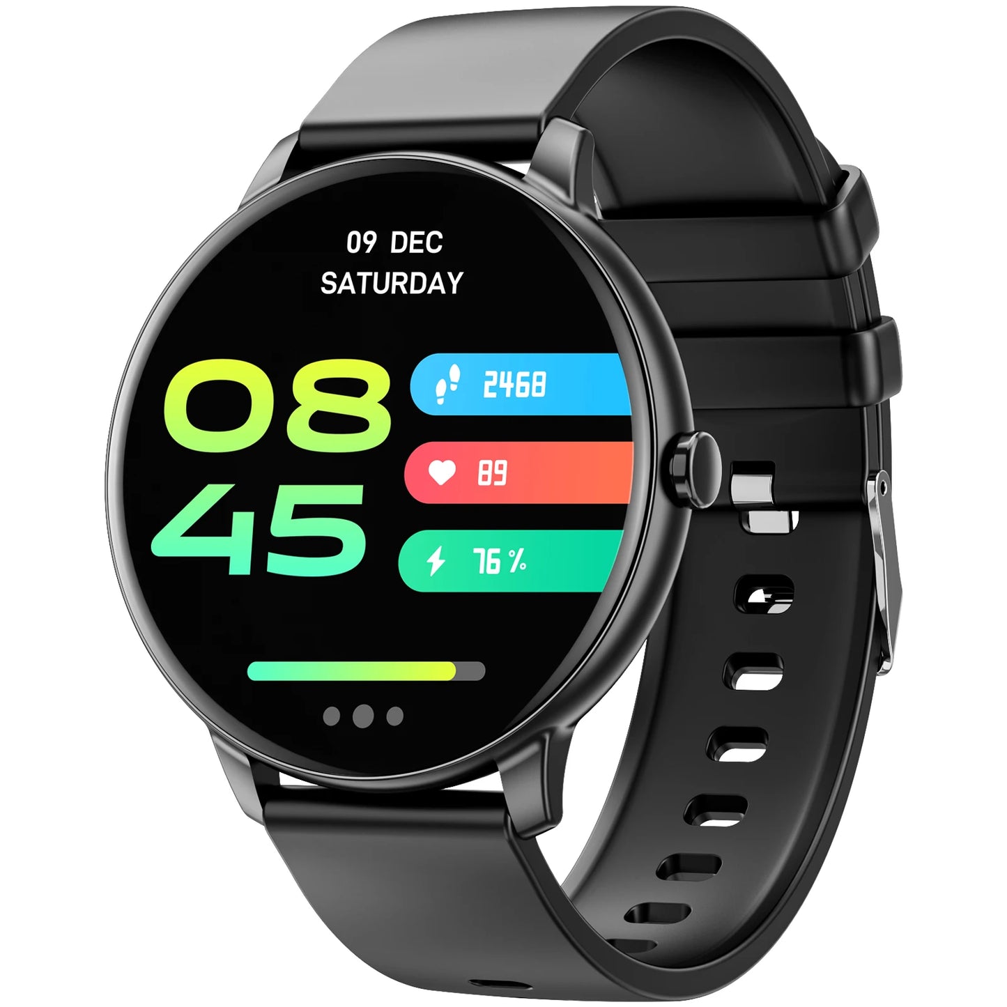 Women's Smartwatch Bluetooth Call Health Monitor IP67 Waterproof
